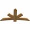 Ekena Millwork Alberta Rough Sawn Timber Gable Bracket, Western Red Cedar, 60"W x 32"H x 2"D x 6"F, 13/12 Pitch GBW060X32X0206ALB00RWR - alternate 4